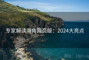 专家解读海角网页版：2024大亮点