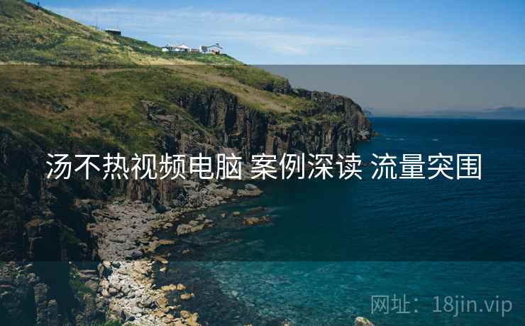 汤不热视频电脑 案例深读 流量突围 汤不热视频电脑 案例深读 流量突围